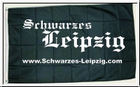 schwarze Flagge 60x90cm mit SL-Logo