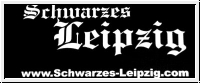 Schwarzes Leipzig Aufkleber